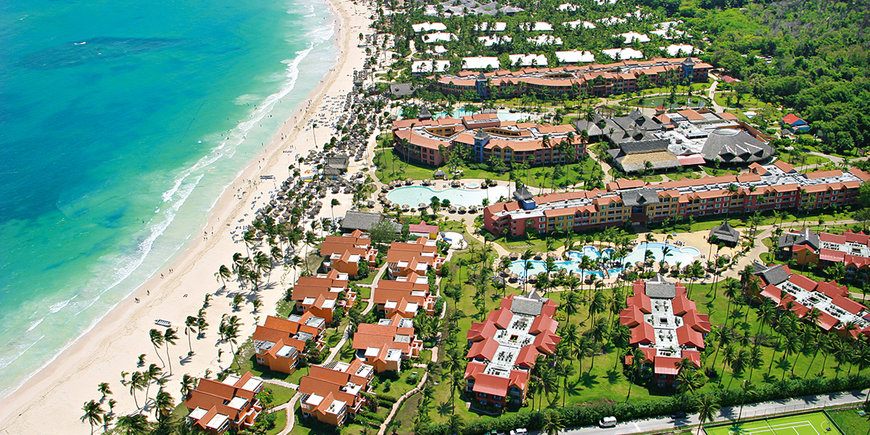 Расположение отеля Tropical Princess Beach Resort & Spa